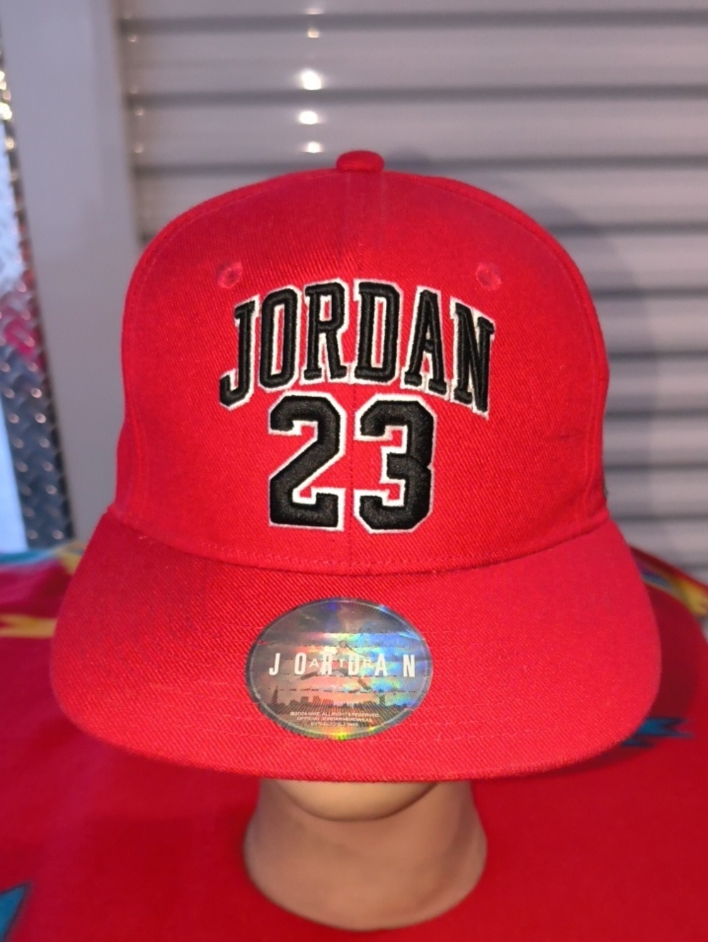 Kids' Jordan Jersey Flat Brim Embroidered Shield Strapback Hat Cap OSFM